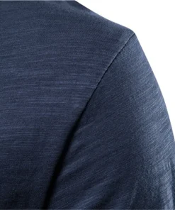 100% Cotton Men T-shirt Casual Soft Fitness Summer Thin T-shirts Men's Home Clothes O-Neck Short Sleeve Soild T Shirt for Men - Image 5