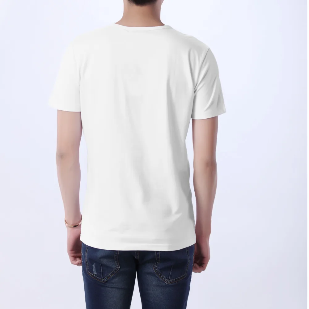 95% Bamboo Fiber T Shirt for Men Comfortable Soft Viscose Tee Shirts Short Sleeve Round Neck Summer Top Gym Bodybuilding Clothes - Image 3