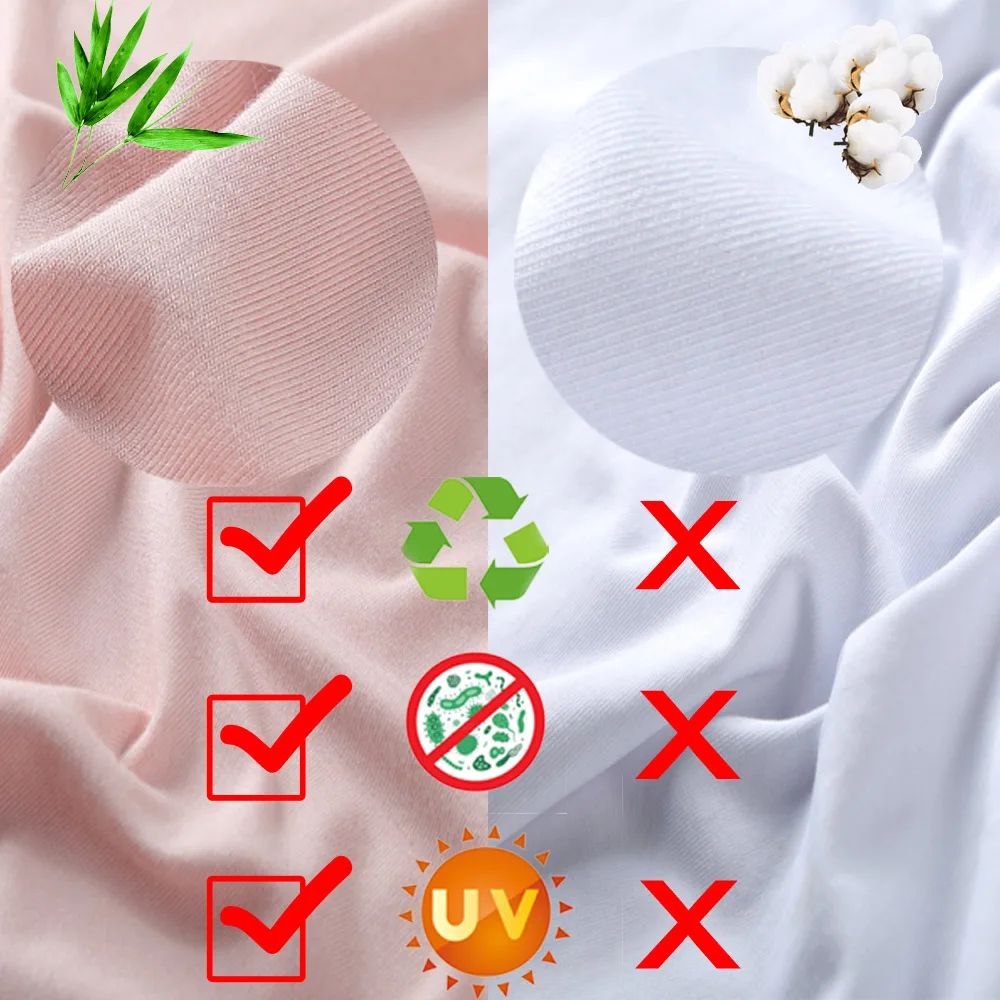 95% Bamboo Fiber T Shirt for Men Comfortable Soft Viscose Tee Shirts Short Sleeve Round Neck Summer Top Gym Bodybuilding Clothes - Image 4