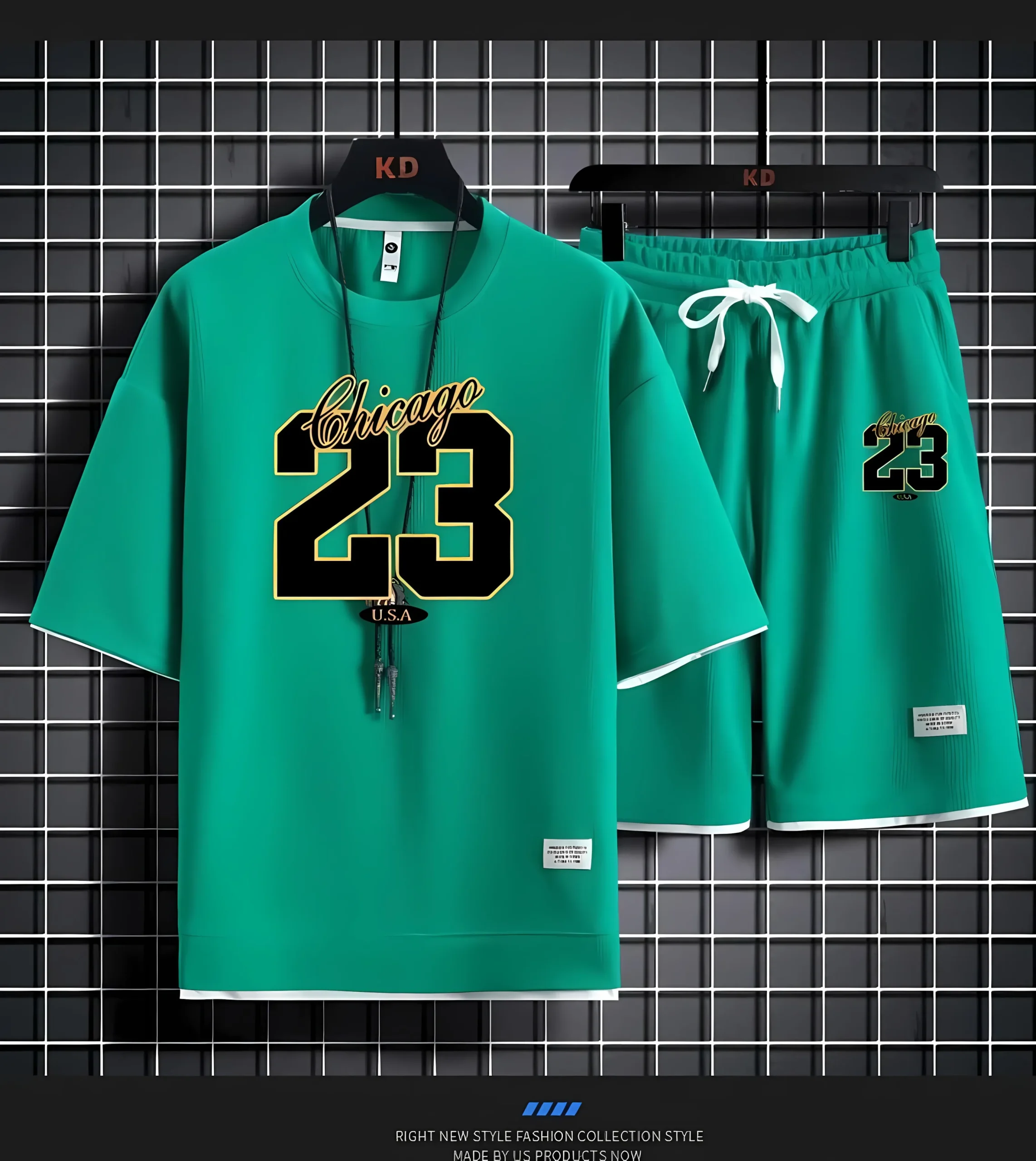The 2025 summer new men's set features street fashion casual comfort softness breathability and 3D digital pattern printing - Image 6