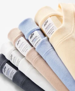 Men's 230g Heavy Cotton Short-sleeved T-shirt Men Pure Cotton Loose Solid Color Bottoming Shirt Trendy Man T-shirt Tops Clothes - Image 3
